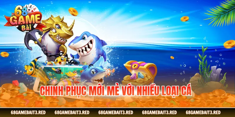 Chinh phục mới mẻ với nhiều loại cá